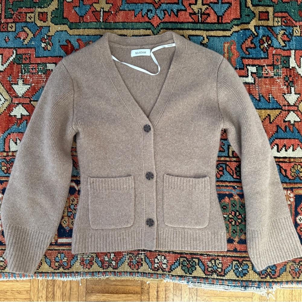 Naadam Ultra Luxe Cashmere Slim Cardigan - XS